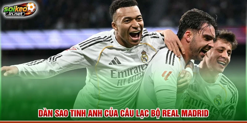 Dàn sao tinh anh của câu lạc bộ Real Madrid