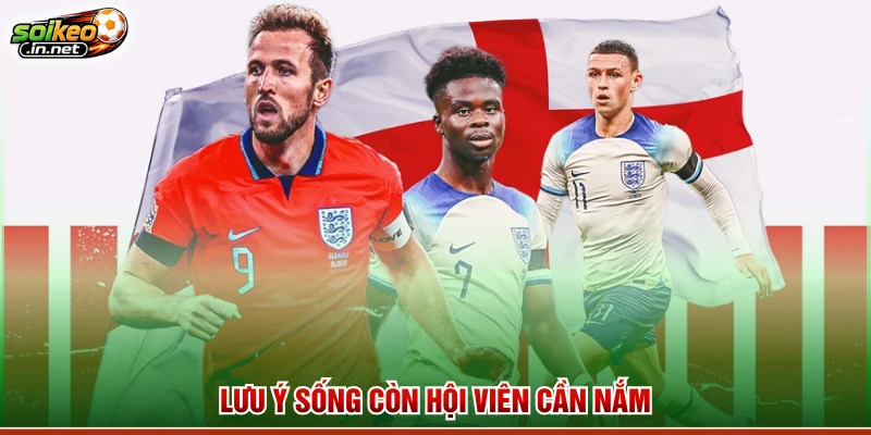 Lưu ý sống còn hội viên cần nắm