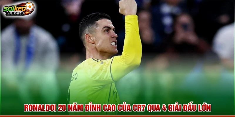 Ronaldo| 20 Năm Đỉnh Cao Của Cr7 Qua 4 Giải Đấu Lớn